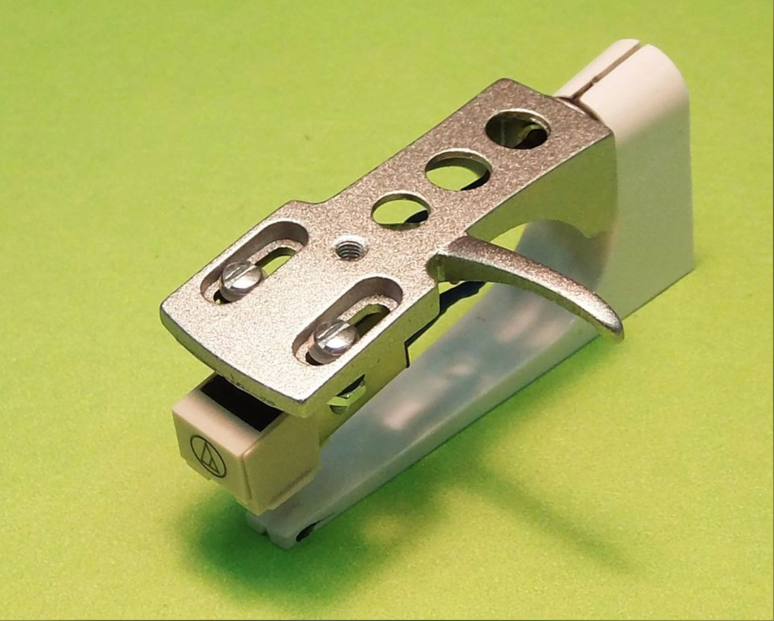 Silver Turntable Headshell Cartridge fits Sansui, Pioneer & Technics Turntables