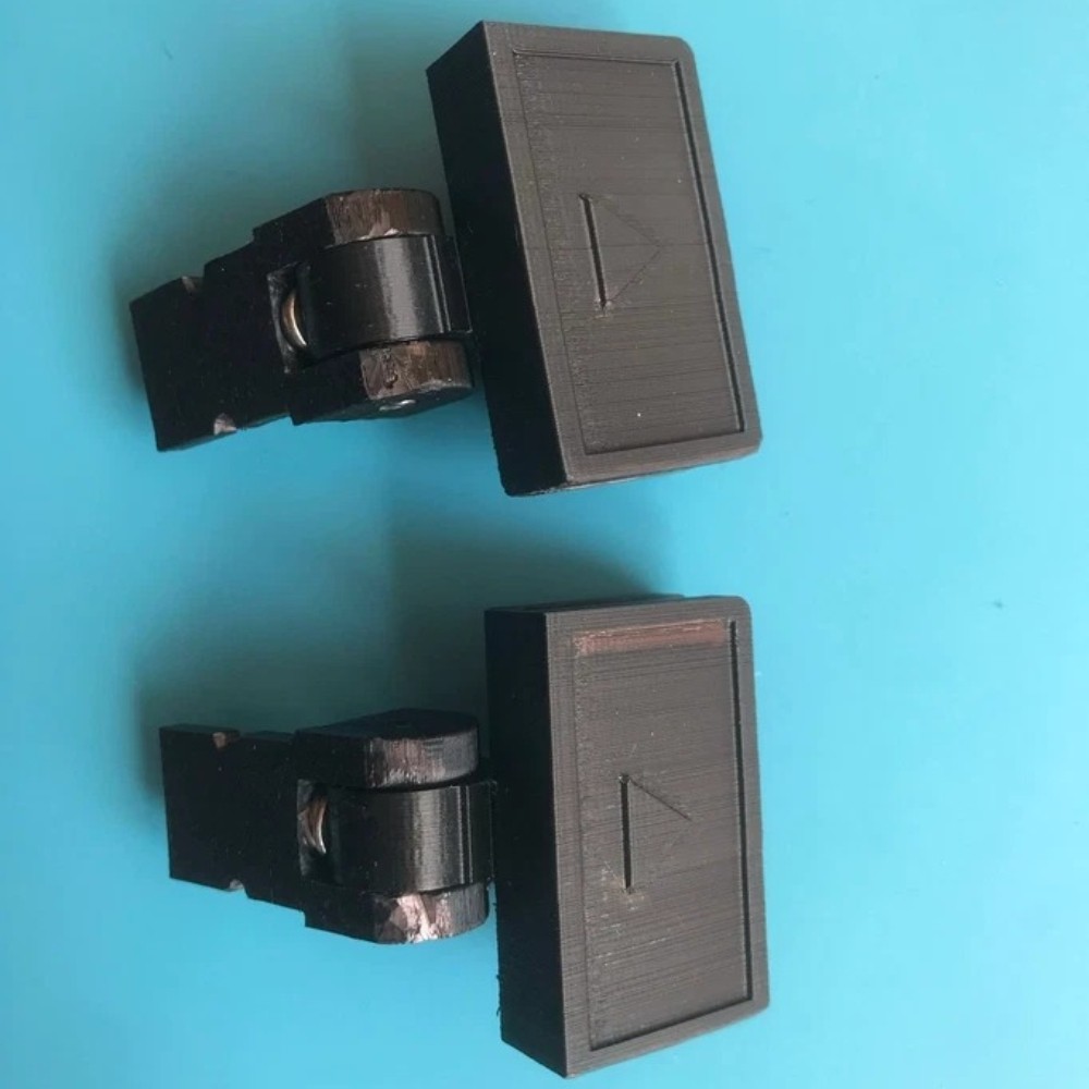 2pcs Turntable Dust Cover Hinges for KENWOOD KD-291R TURNTABLE