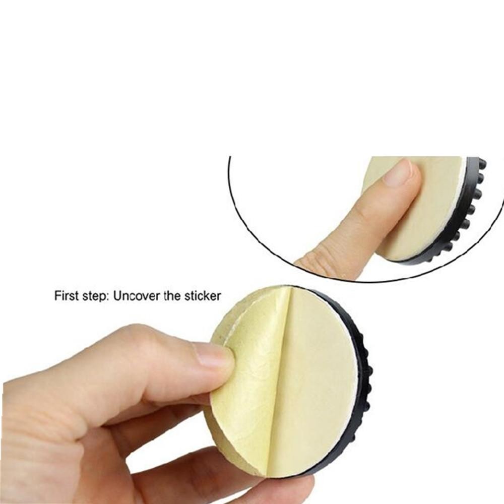 4Pack Rubber Isolation Stand Feet Pads Turntable Record Player Vibration Reducer