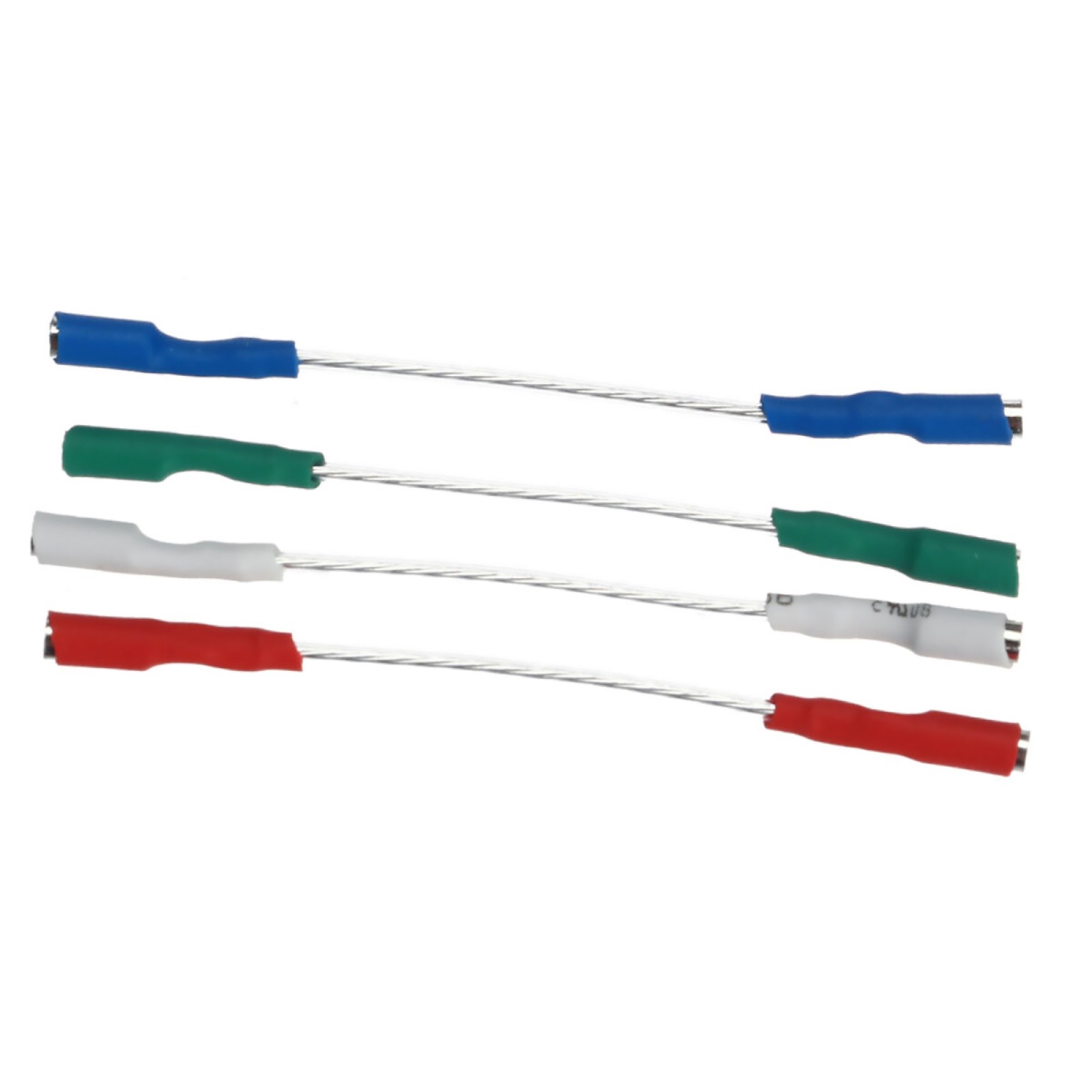 4Pcs 7N headshell wires OFC turntable leads phono cartridge cables replacement F