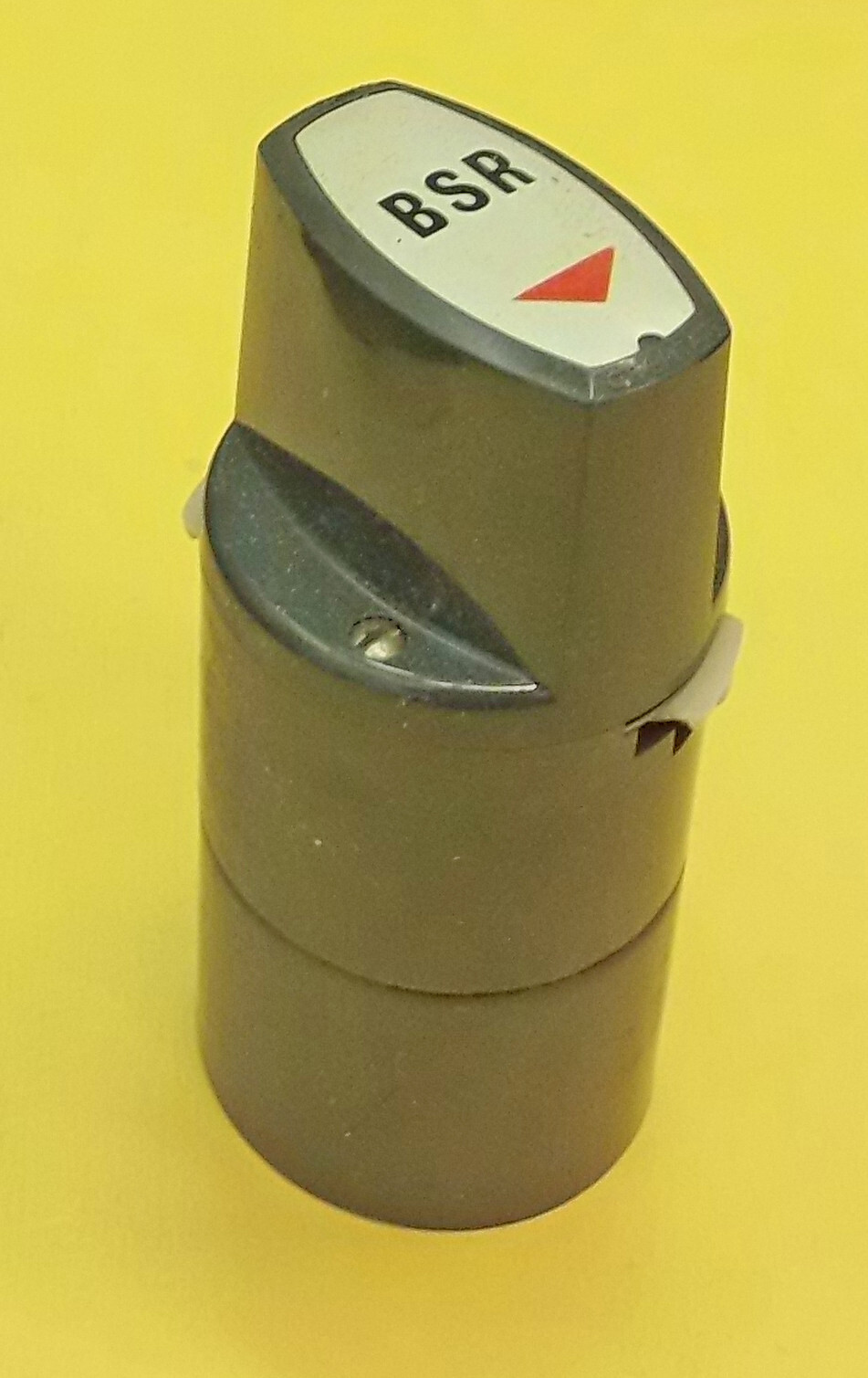 45 RPM VINYL RECORD CHANGER SPINDLE STACKING ADAPTER FOR BSR UA15 420S GRAY