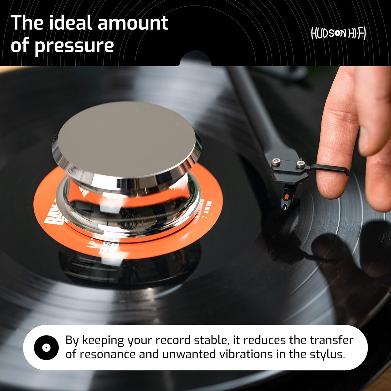 Improve Record Stability – SmallBen Vinyl Weight Stabilizer