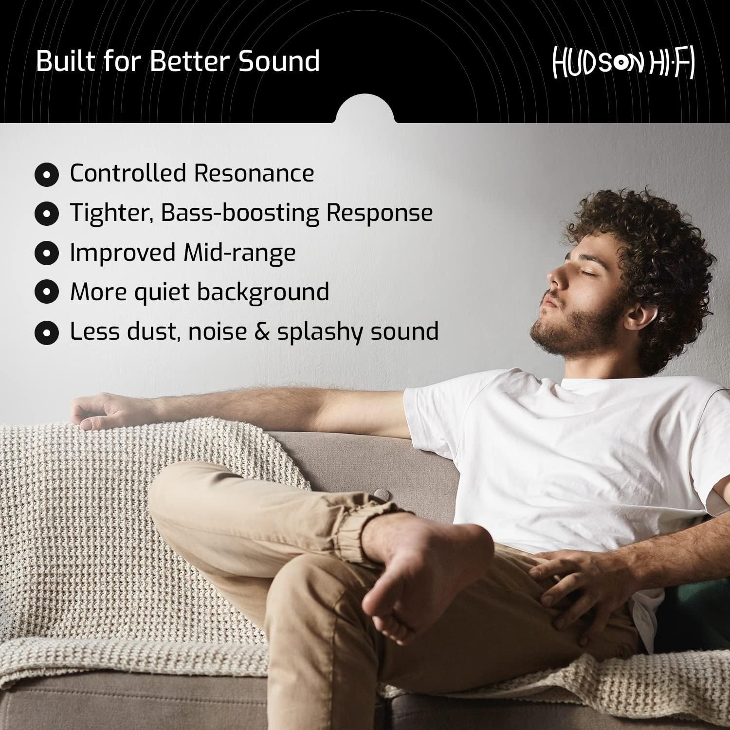 Enhanced Sound Acrylic Turntable Mat – 1/8” Thick Slipmat for Quality Playback