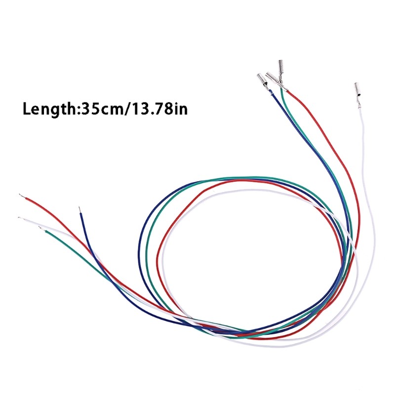 1 Set Cable Leads Header Wire Cartridge Phono Cable for Record Player Headshell