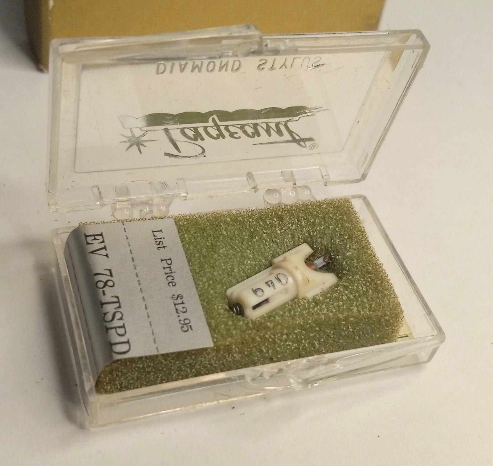 NOS Pageant turntable Record Needle EV 78-TSPD For Electro Voice 107 108