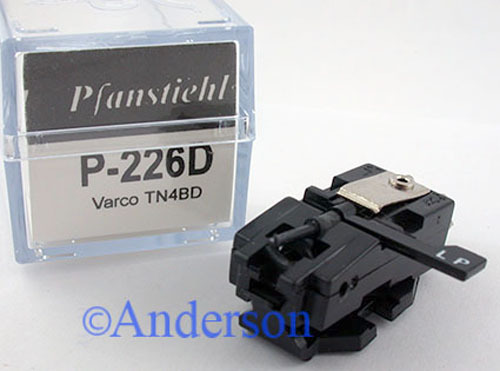 RECORD PLAYER CARTRIDGE for VARCO TN4-BD TN4-A EV 5126 5126d 864 P-226 226D