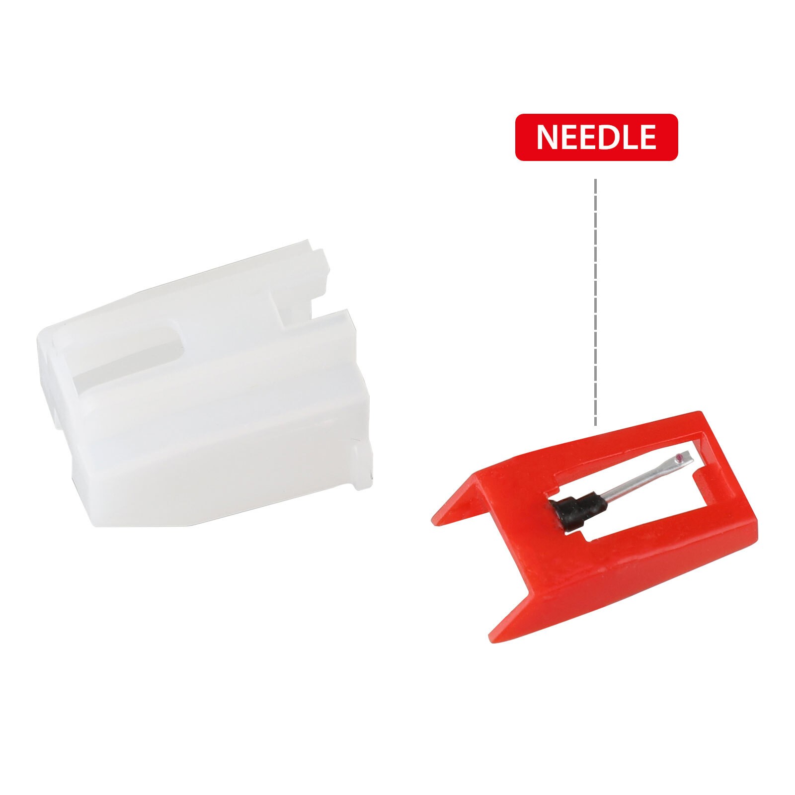 3PCS Vinyl Turntable Cartridge with Needle Stylus For Phonograph Record Player