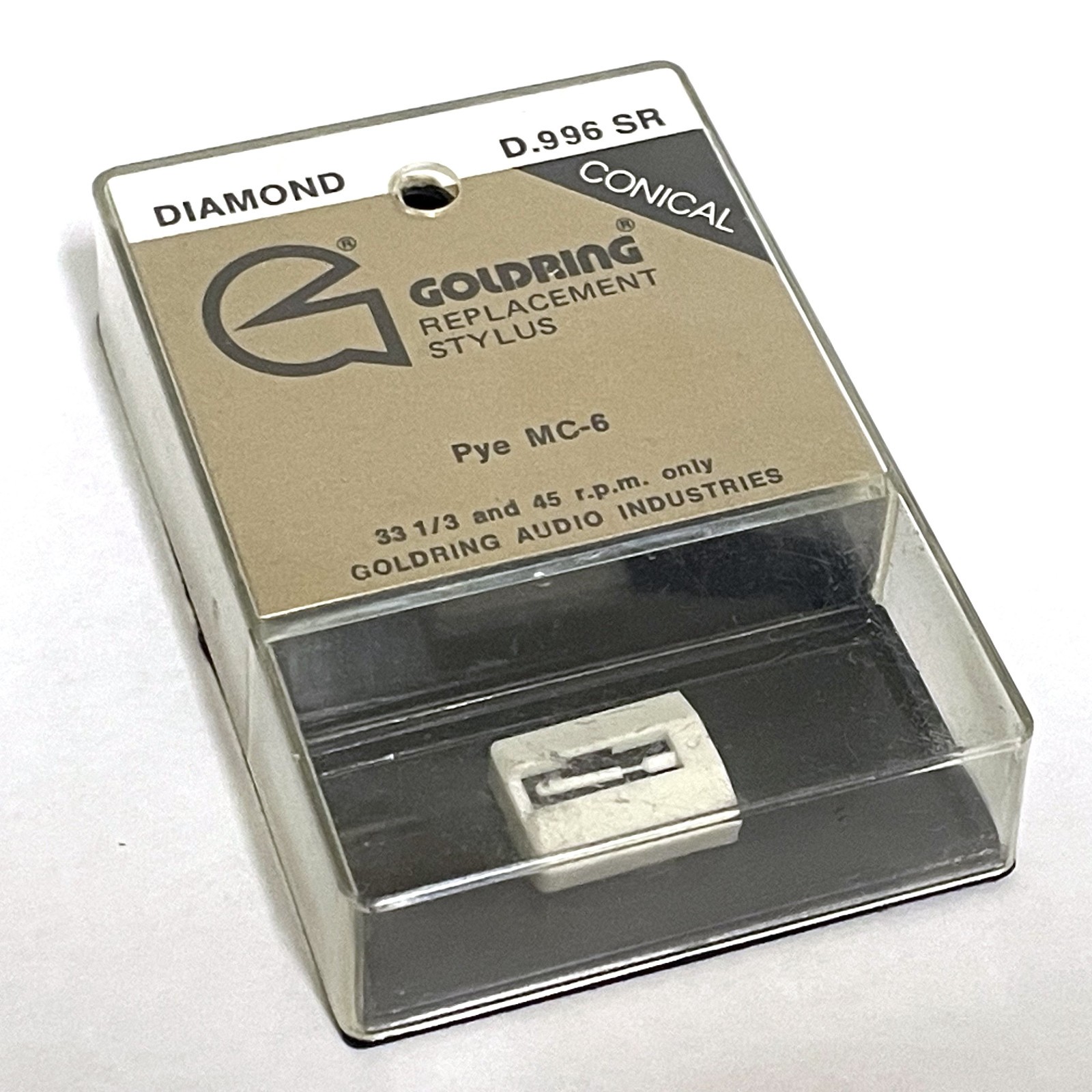 Goldring Turntable Stylus D996SR – PYE MC6400 Toshiba N20C CEC MC 6 Philips N20C
