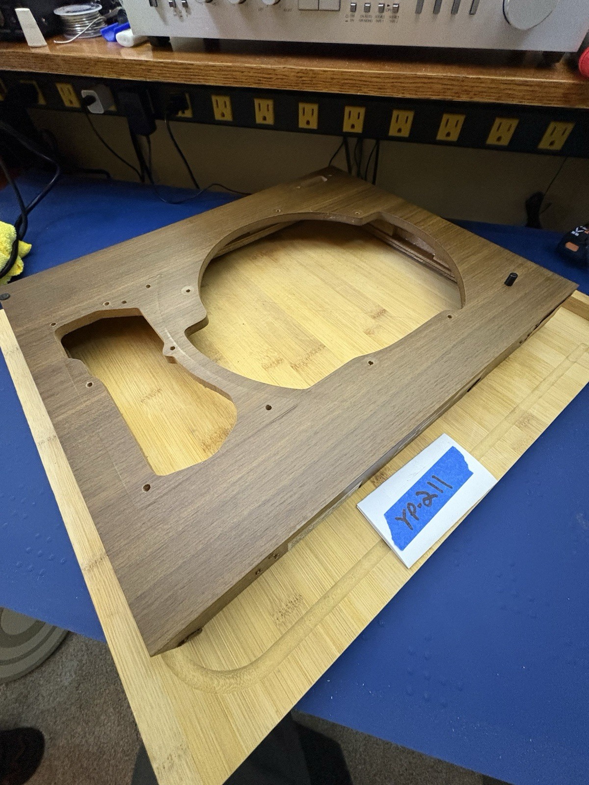 Yamaha YP-211 Turntable Part: Plinth/Base