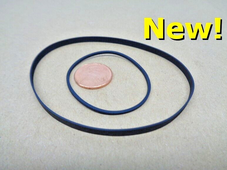 2 BELT KIT FITS CRAIG 212 2102 2107 2108 2202 RECORDER OR PLAYER (2 BELTS) NEW!!