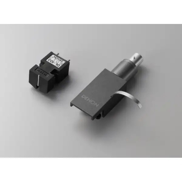 DENON DL-A110 Graphite Silver MC Cartridge with Dedicated Headshell Japan New