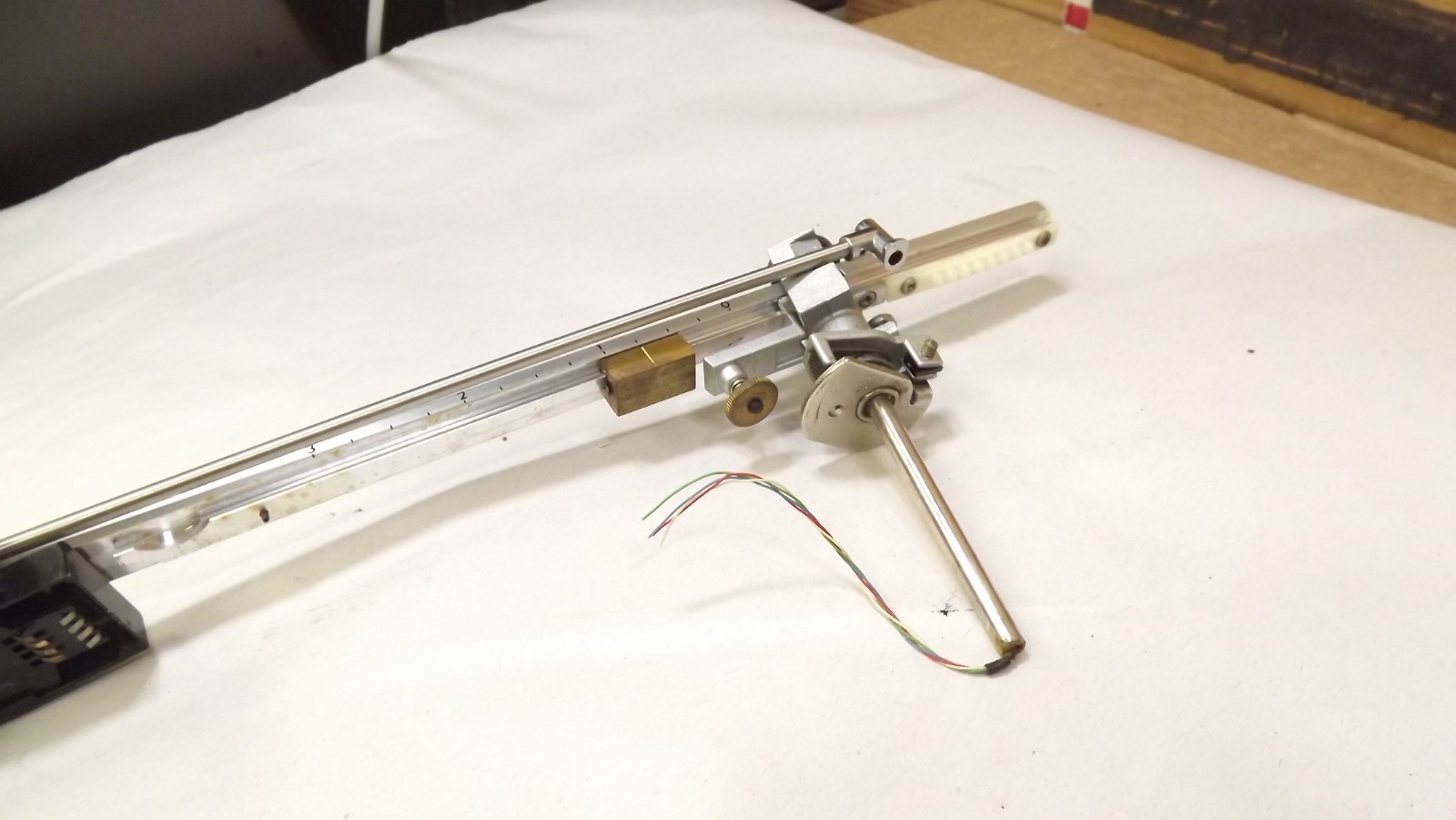 gerrard zero 100 turntable part Tonearm w/ Headshell