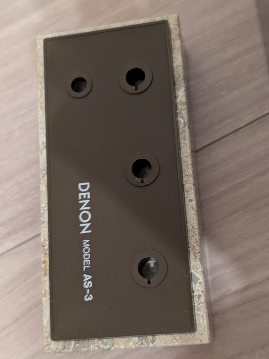DENON AS-3 Headshell shell Cartridge Keeper Case Box Holder Good GP