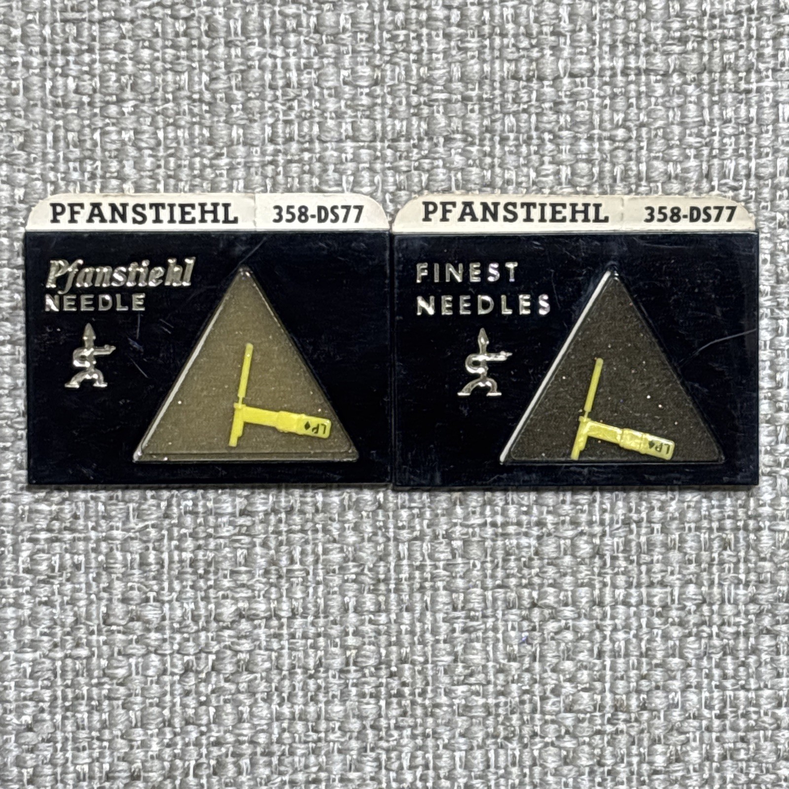 Pfanstiehl 358-DS77 Diamond Stylus Replaces ELECTRO-VOICE 2616 NOS Lot Of 2