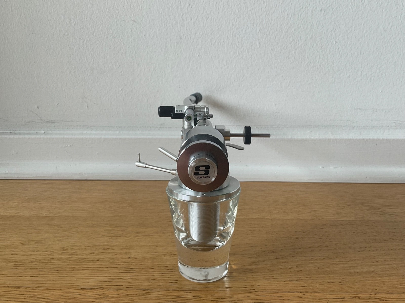 MICRO SEIKI MA-505LS SILVER-WIRE Long Tonearm turntable record player