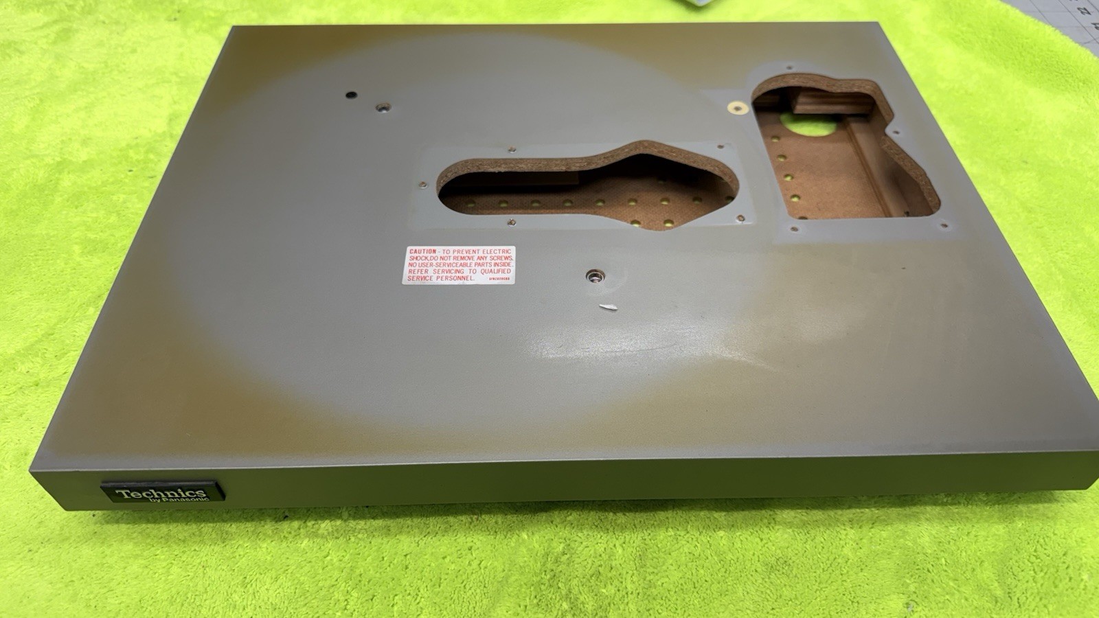 OEM Technics SL-20 Turntable Wooden Plinth Base Frame Assembly See Pics 🔥🔥