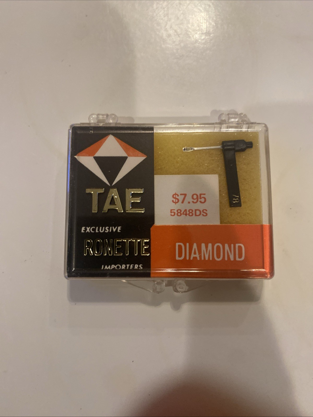 NOS Diamond Needle Stylus TAE 5848DS For Electro Voice 132 163 N314-sd 359-DS73