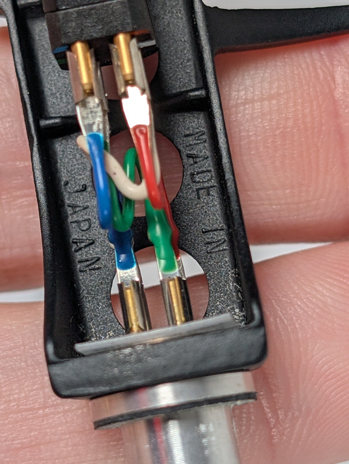 Technics SL-D2 Turntable Head Shell W/ Ortofon LM-10 Cartridge – NO STYLUS