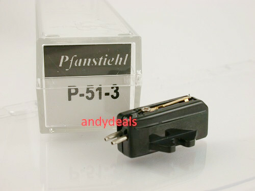 ASTATIC 51-3 PHONO CART./NEEDLE IN PFANSTIEHL P-51-3 for 78 RPM Jukes/Home Units
