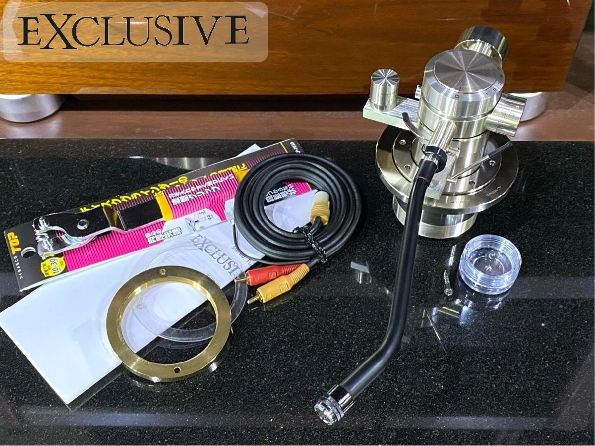 Exclusive EA-10 Tonearm w/ S-Shaped Arm Pipe Tested Works Japan GS03 2.0