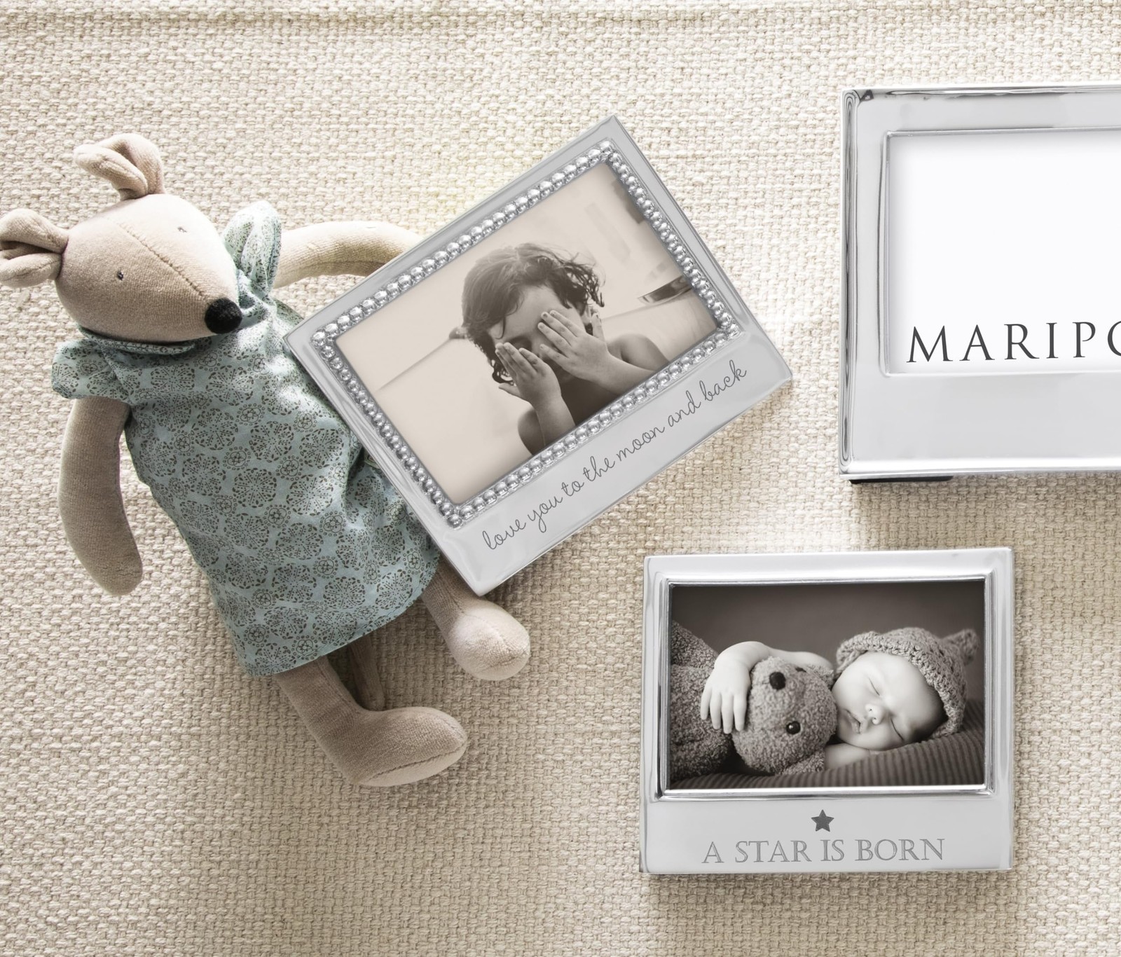 Mariposa A STAR IS BORN 4-Inch by 6-Inch Signature Frame, Silver