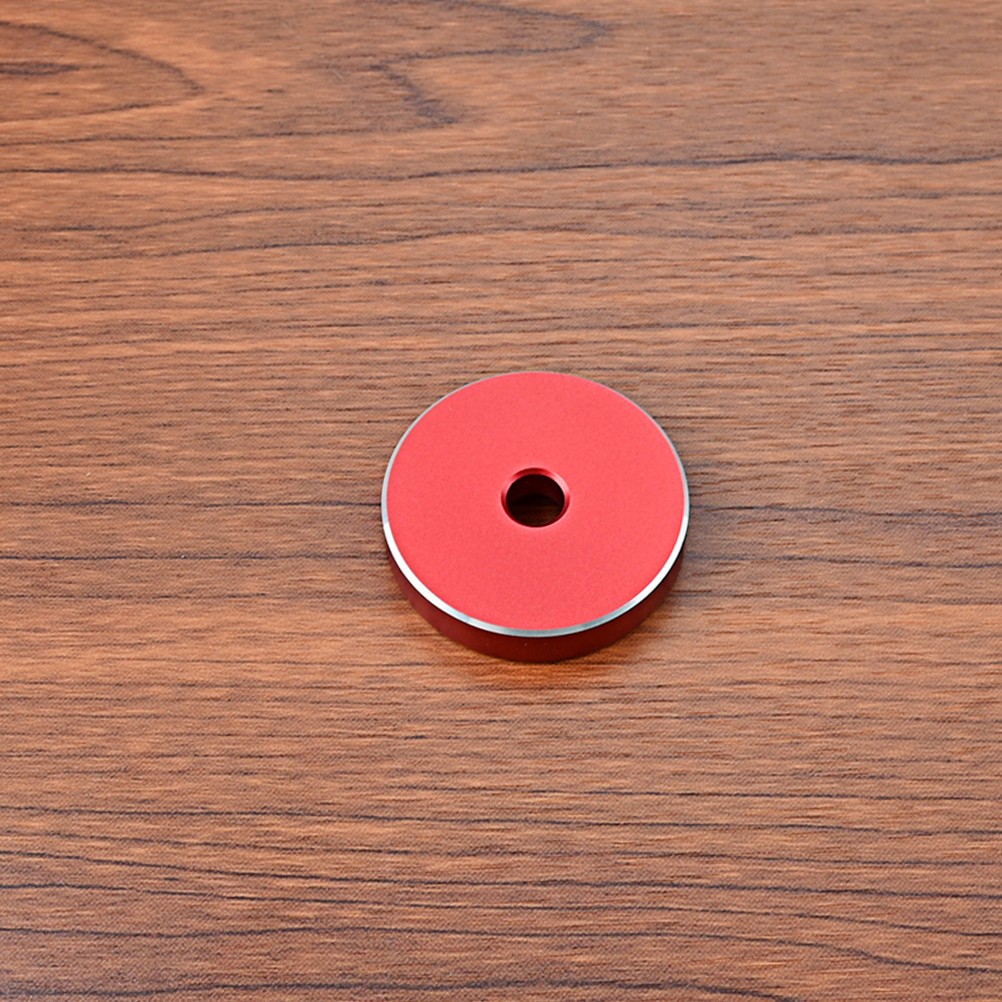 Stable Red Record Player Adapter with Aluminum Material for Phonograph Use