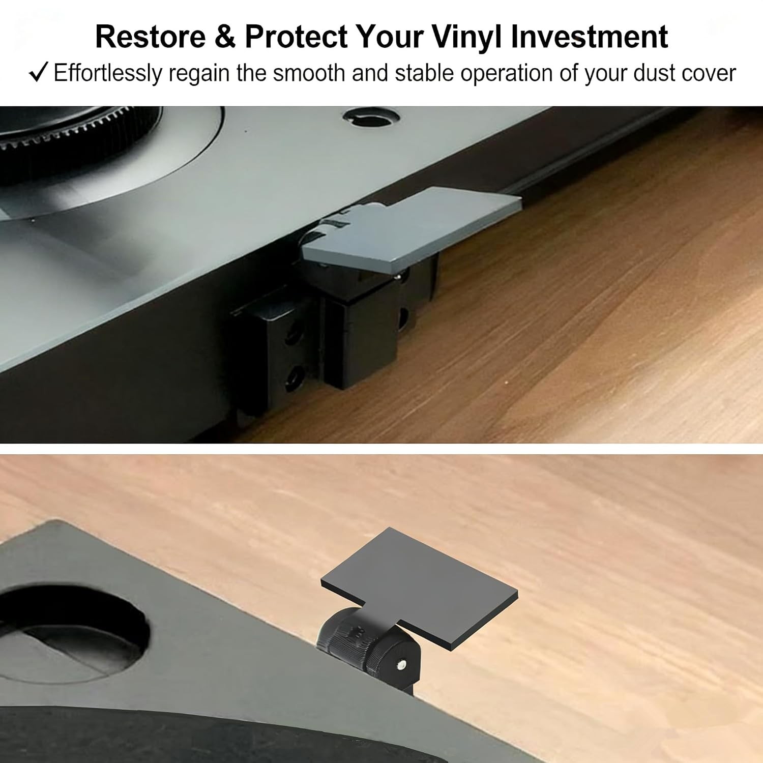 Replacement Hinges for Turntable Dust Cover AT-PL120 AT-LP120 Turntable Hinges