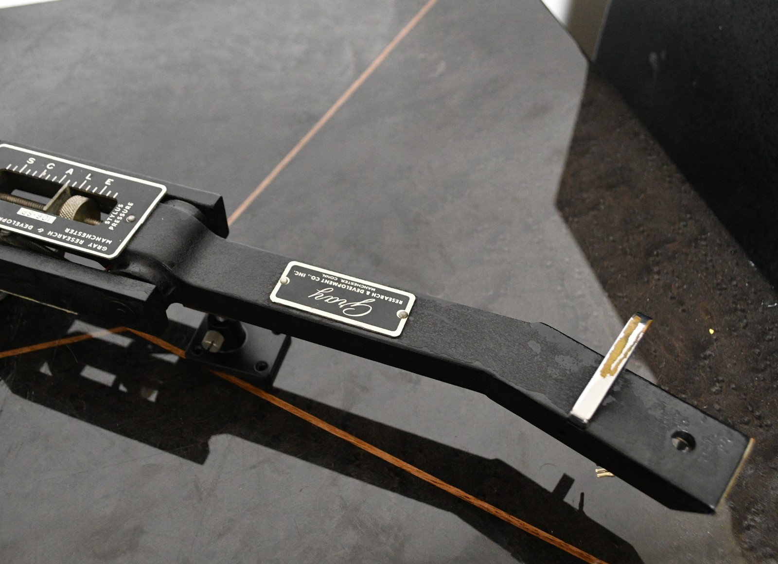 GRAY RESEARCH 106-SP tonearm stereo spec * VG++