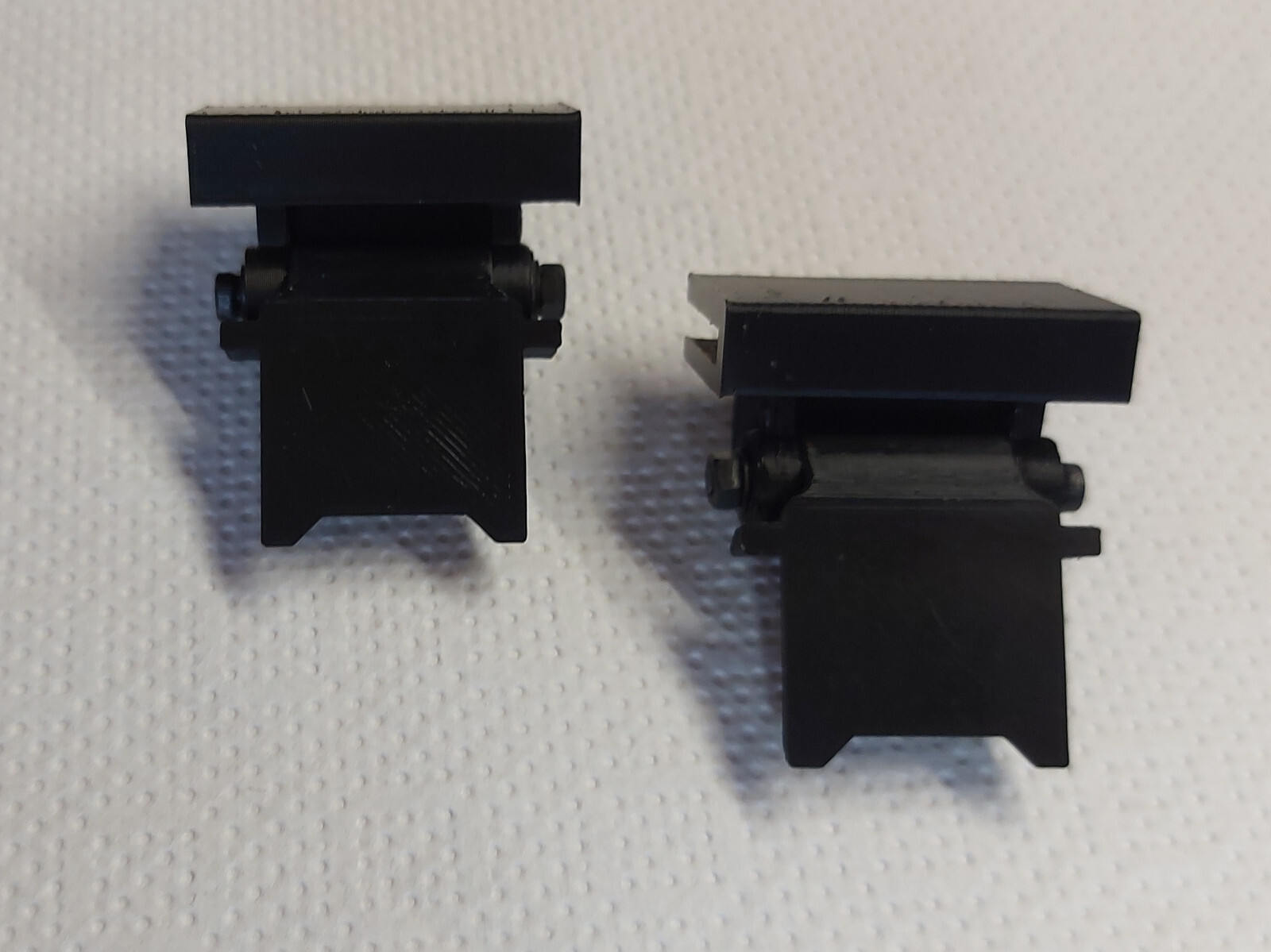 2x DENON DP 51 F DP-51F DP-51 F – Turntable Dust Cover Hinge Hinges LID