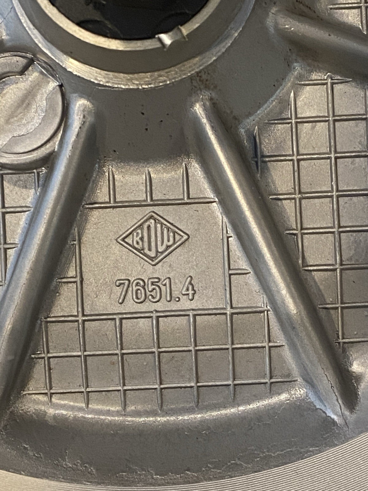Dual CS 1237 Aluminum Platter 1978 Turntable Record Player Repair Part 7651.4