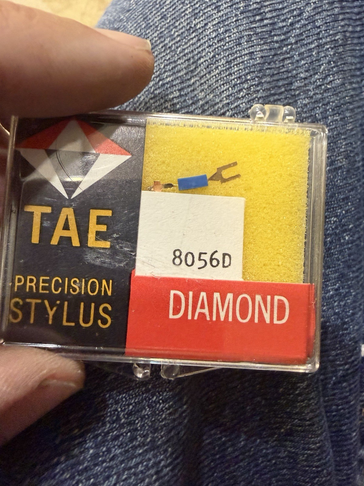 NOS TAE 8056D Diamond Needle Stylus For Piezo ST-7 SC-501 Y-201 ST-4 ST-40 STP-2