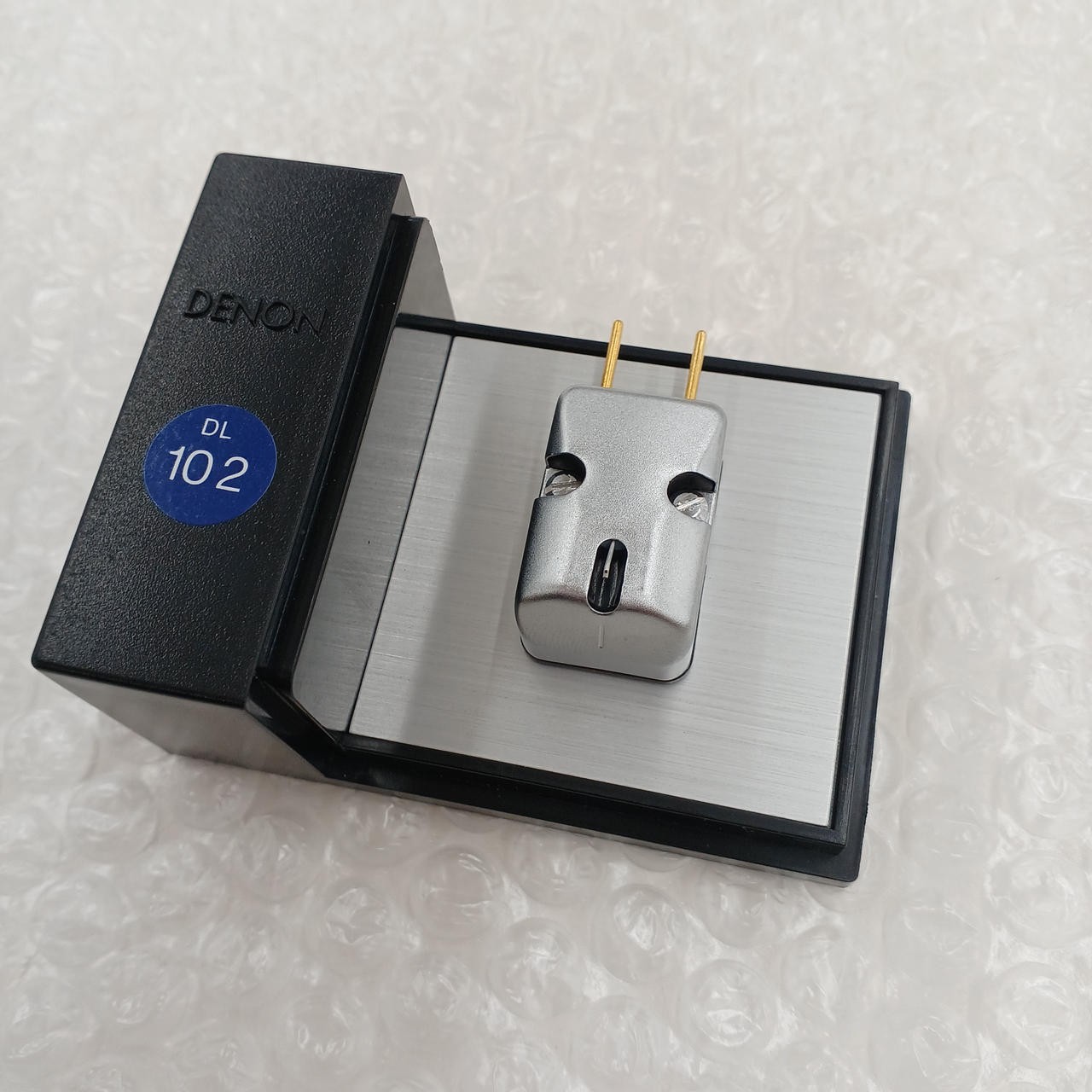 DENON DL-102 Mono Moving Coil Cartridge High-Output Works Tested TMB00 1.0