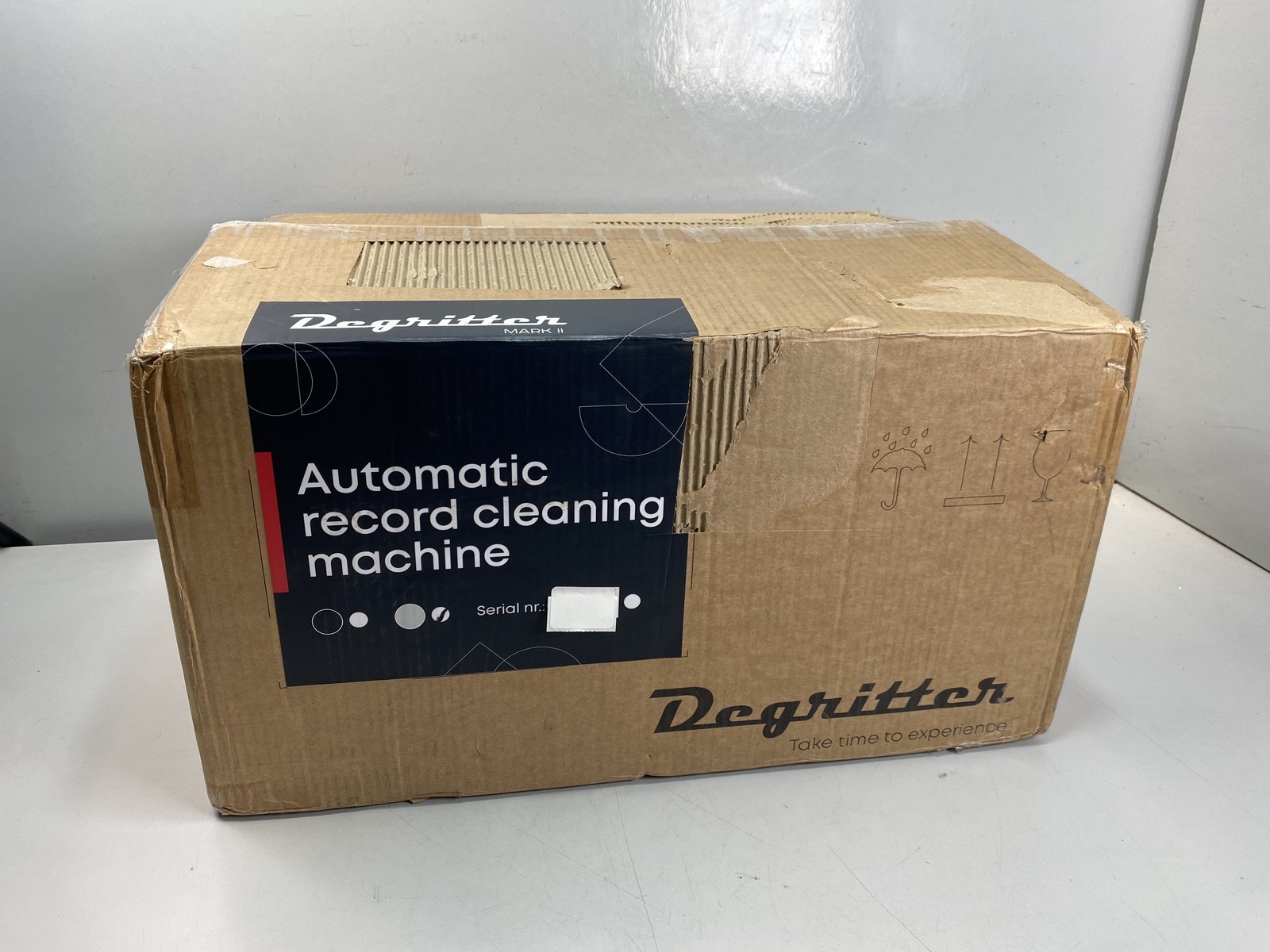 Degritter Mark II Record Cleaning Machine – Silver