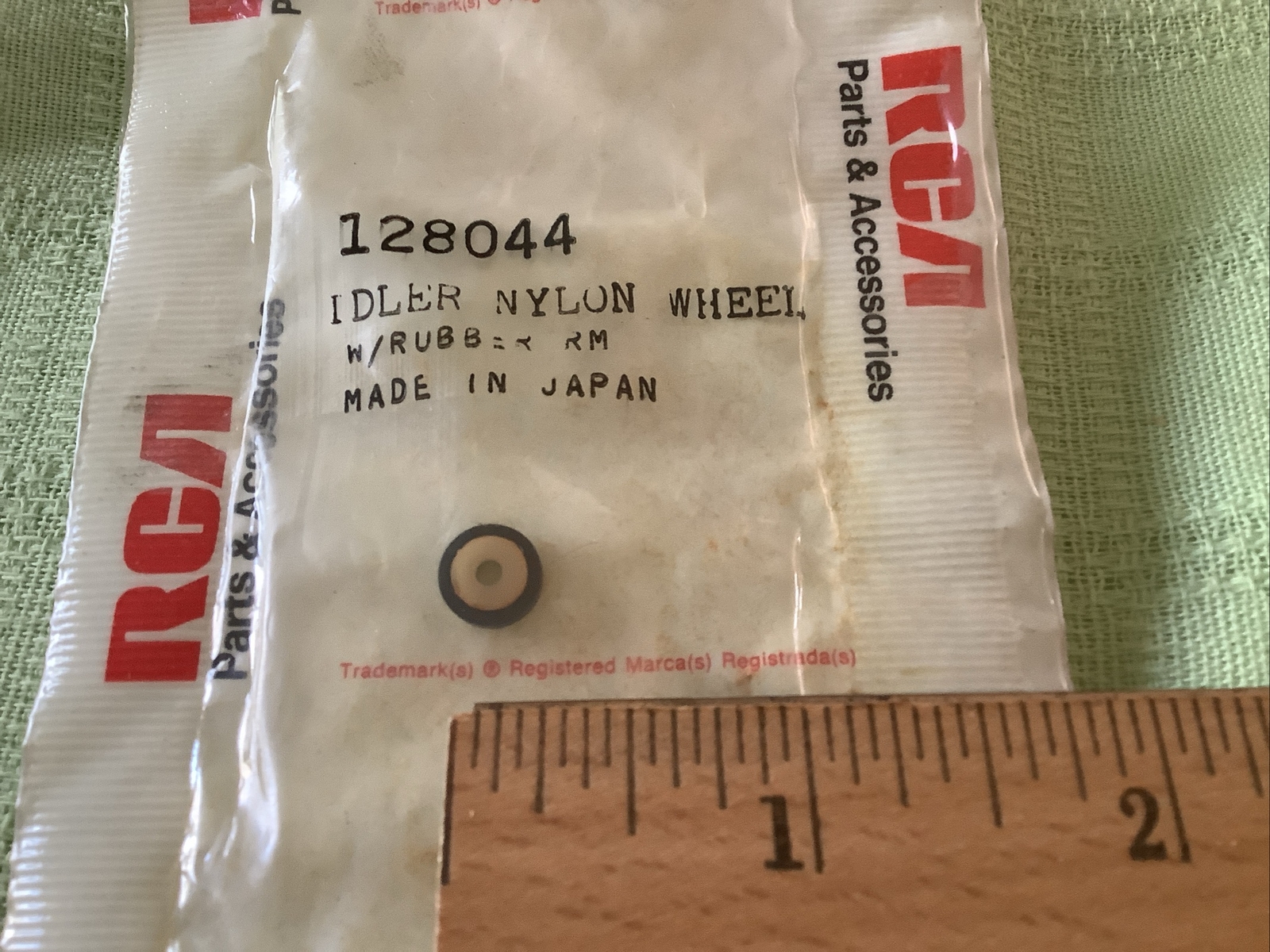 RCA OEM Part Phono Idler Nylon Wheel 128044