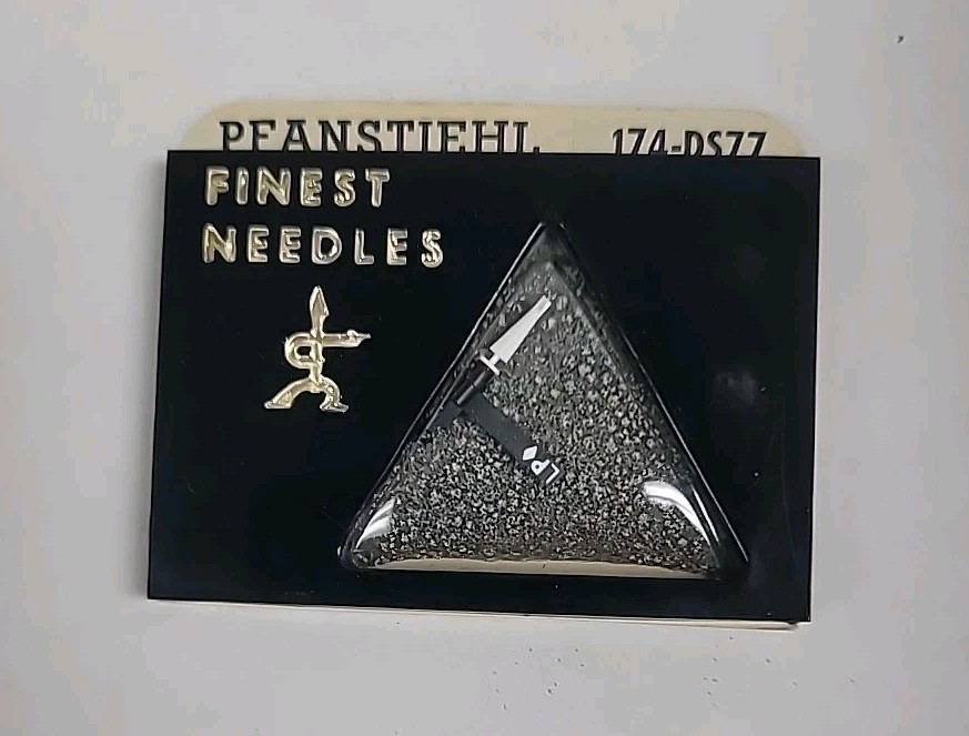 NEW Pfanstiehl 174-DS77 Diamond Needle Stylus “Dual Needle” 174DS77 astatic n89