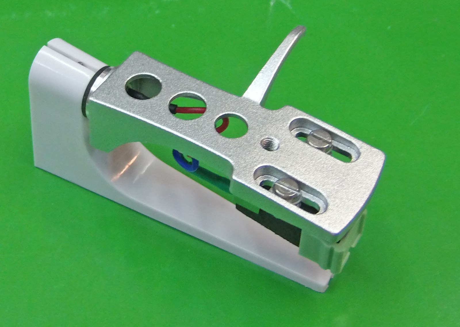 Nice! Silver Turntable Headshell with SHURE M91ED Cartridge & Stylus