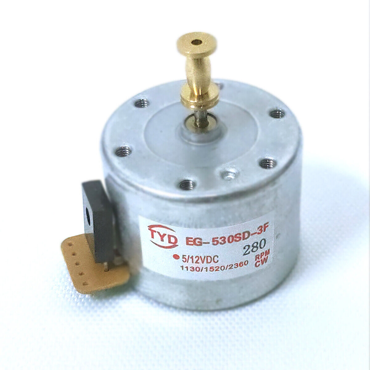 25MM Mounting Holes DC5-12V Turntables Motor 33/45,78RPM For 3-speed Turntable