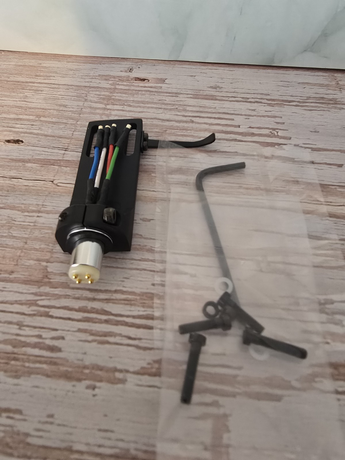 Aluminum / Magnesium Headshell Azimuth Adjust 1 Lock Pin HSE8 Includes Hardware