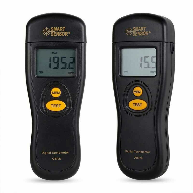 Portable Digital Laser Tachymeter Speed Tachometer Tester for LP Vinyl Turntable