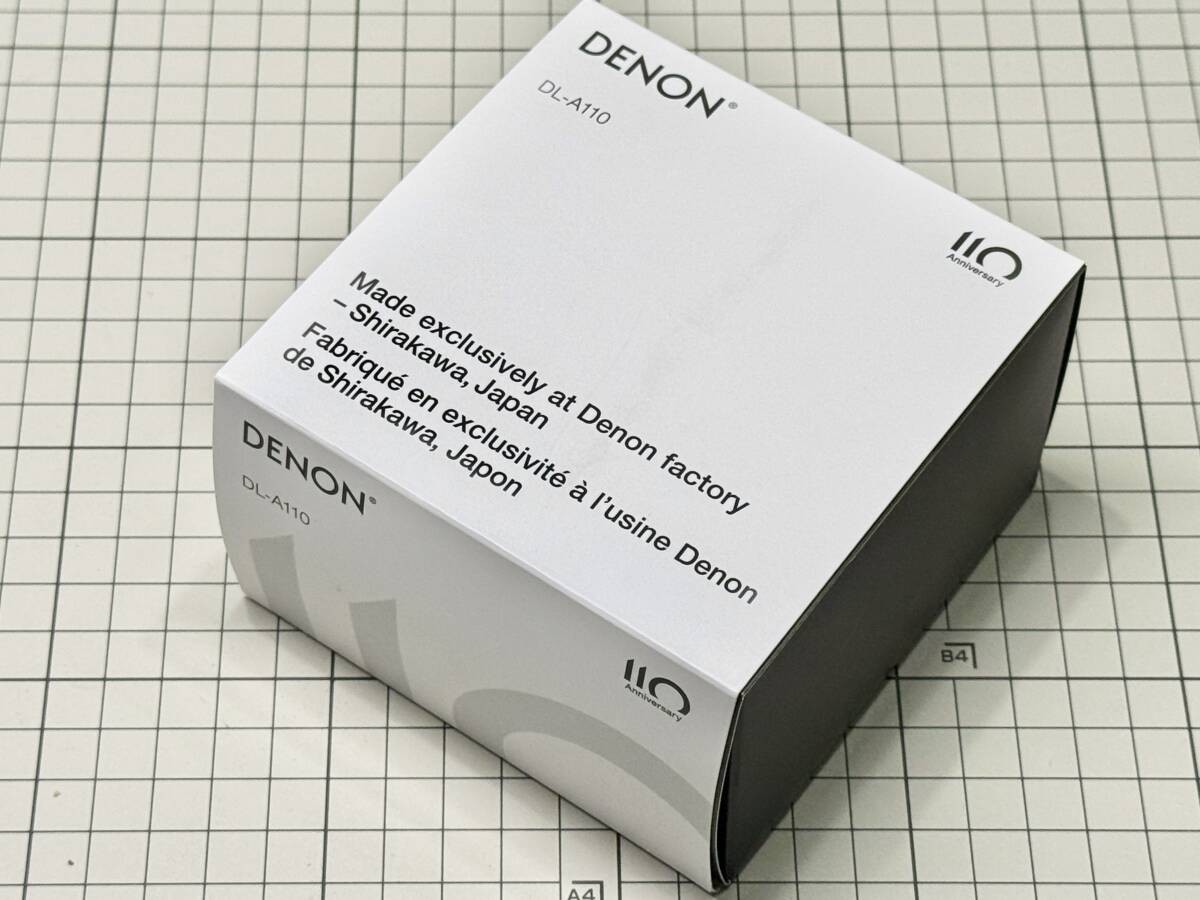 DENON DL-A110 Graphite Silver MC Cartridge with Dedicated Headshell Japan New
