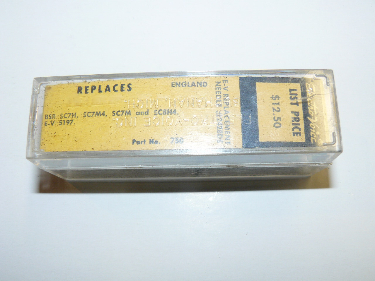 Electro-Voice 5545D Cartridge NEW OLD STOCK Replaces BSR SC7H SC7M SC8H4 EV 5197