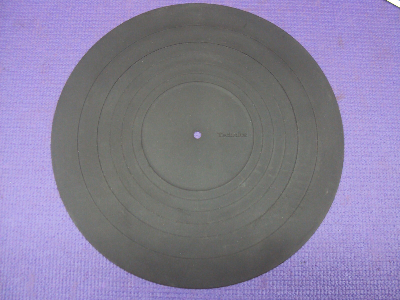 Technics SL-BD210 Original Rubber Mat 11 3/8″. Removed from a working SL-B210.