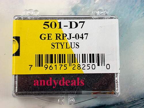 501-D7 501-D1 PHONOGRAPH RECORD PLAYER NEEDLE for GE TRIPLE PLAY RPX RPJ-01d *