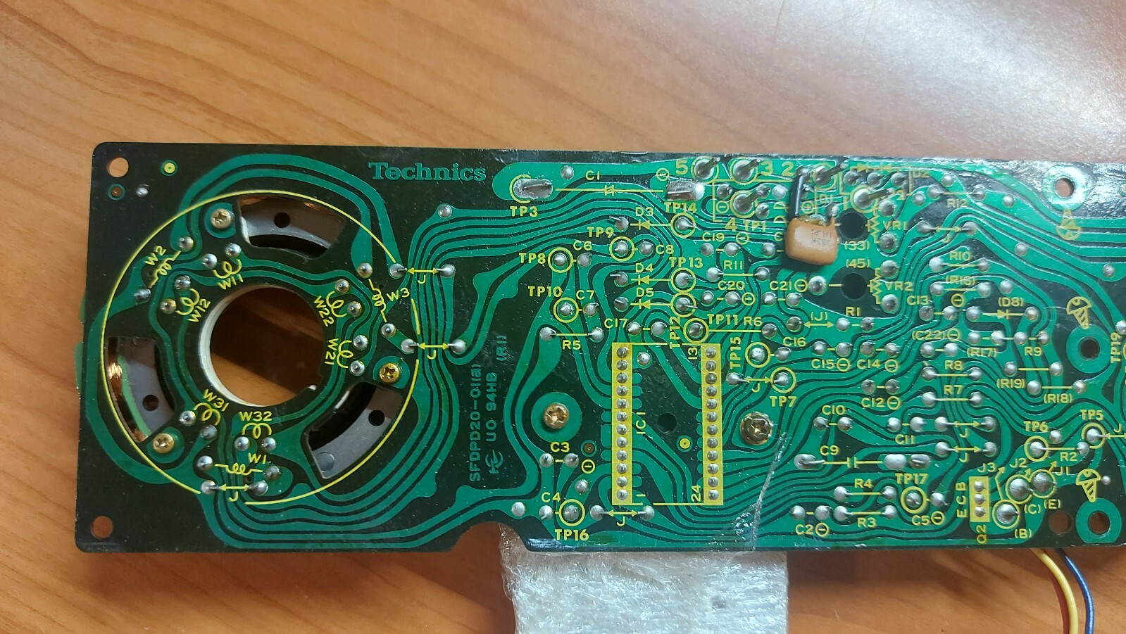 Technics SL D1 D2 D3 – ELECTRONIC BOARD PCB + MOTOR SFDPD20-01 – AN630U AN630 U