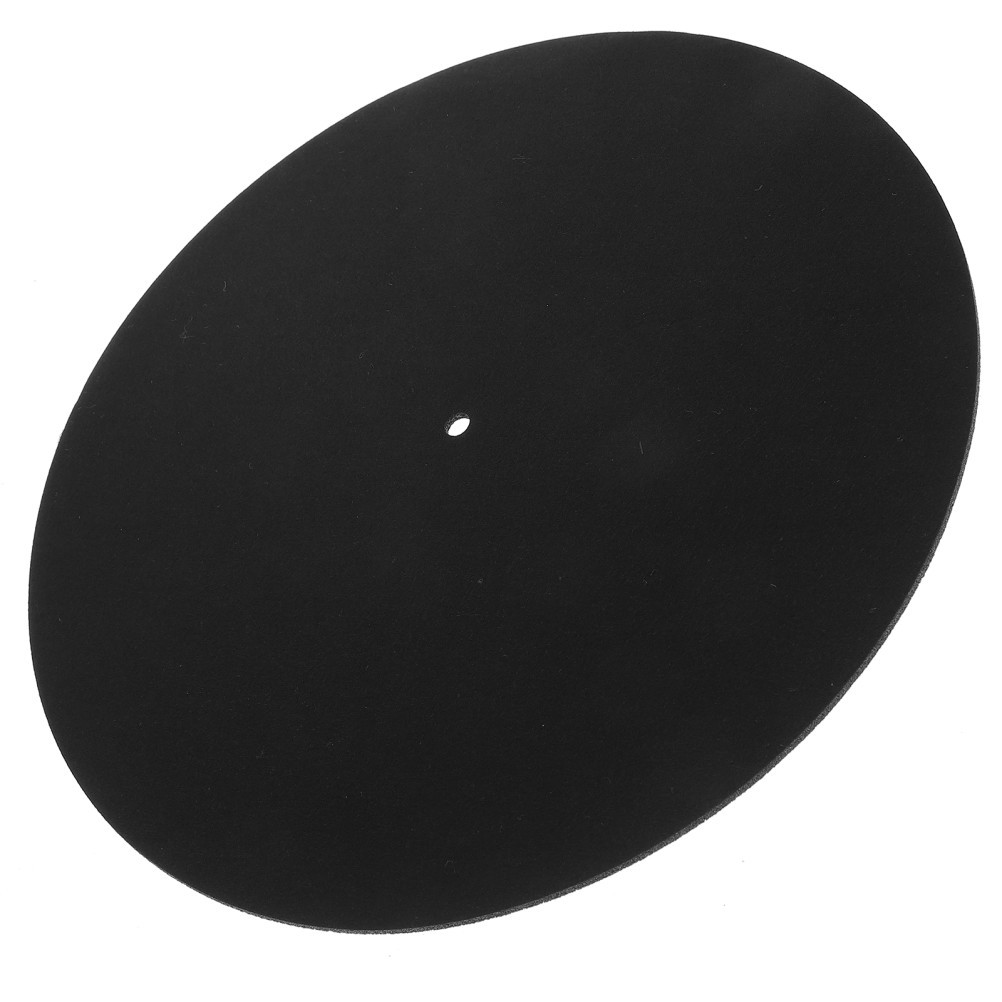 Anti Static Felt Record Mat Black Vinyl Record Protective Pad for Turntable Use