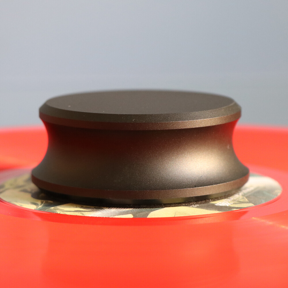 LP Turntable Vinyl Record Player Balanced Metal Disc Stabilizer Weight Clamp