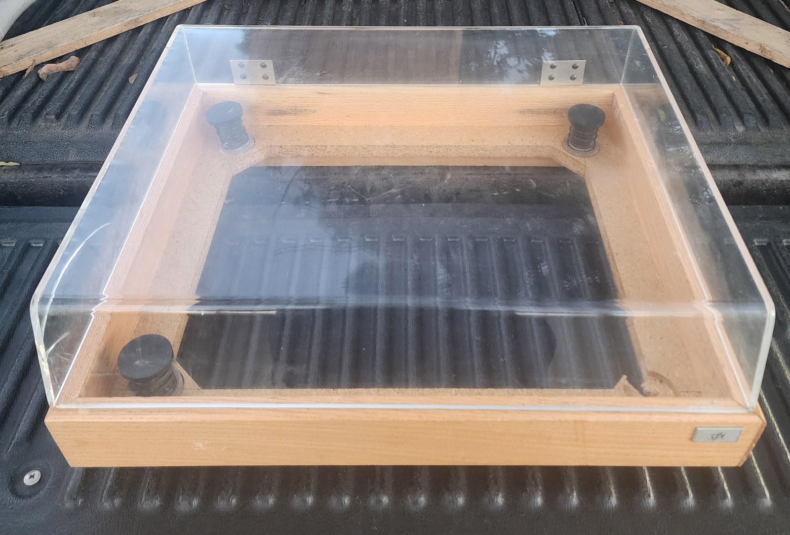 VPI Turntable Record Player Acrylic Dust Cover Outer Plinth USA HW-19 Style