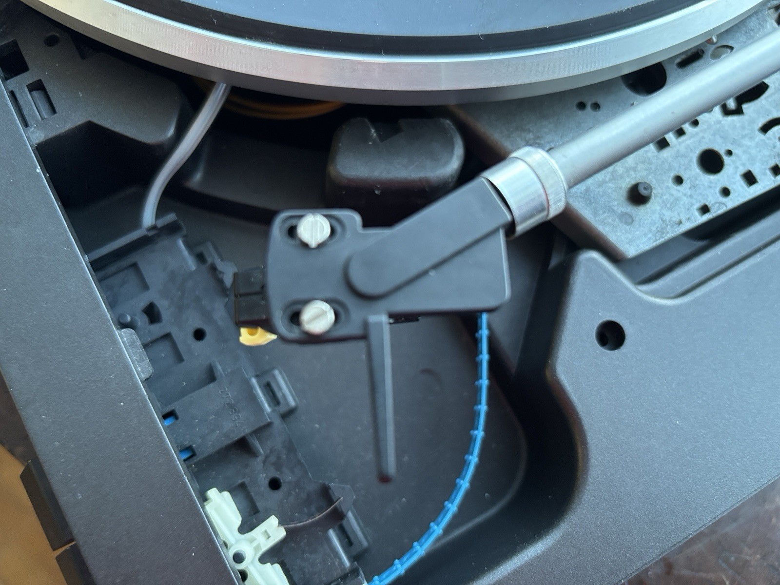 Dual CS-515 Turntable-Headshell With Shure RXP3 Cartridge-P mount-New Needle