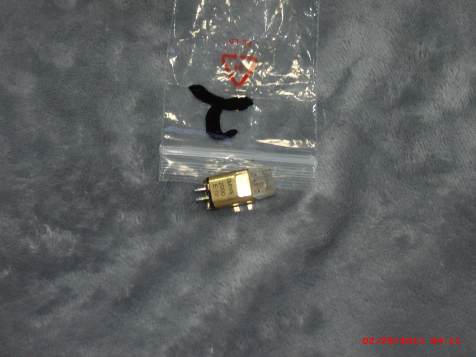 Vintage Empire 2000 E/lll Cartridge Stylus Elliptical Gold OEM—–#2