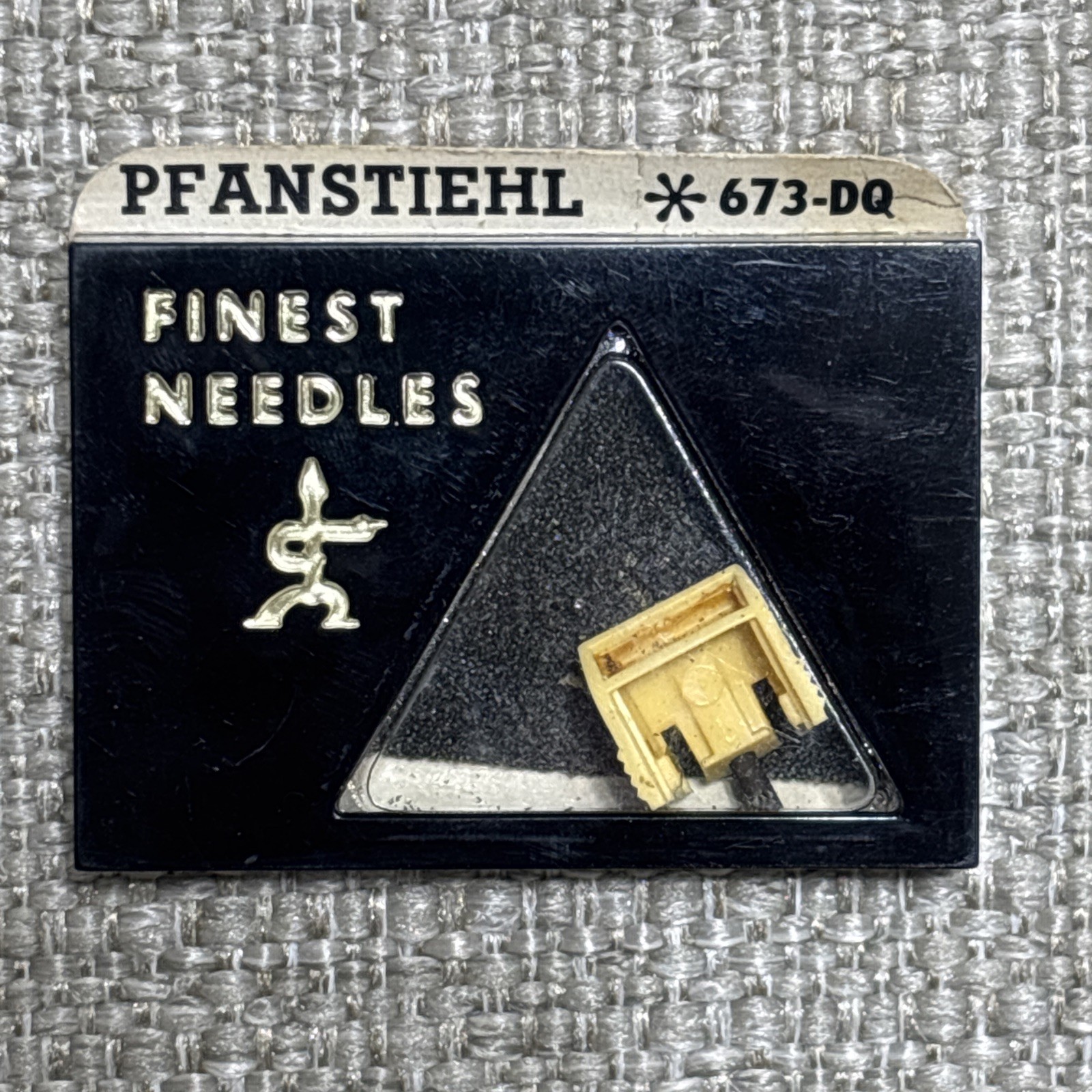 Pfanstiehl 673-DQ Diamond Quadrahedral Needle Replaces JVC 4DT-10X, 5X, F11 NOS